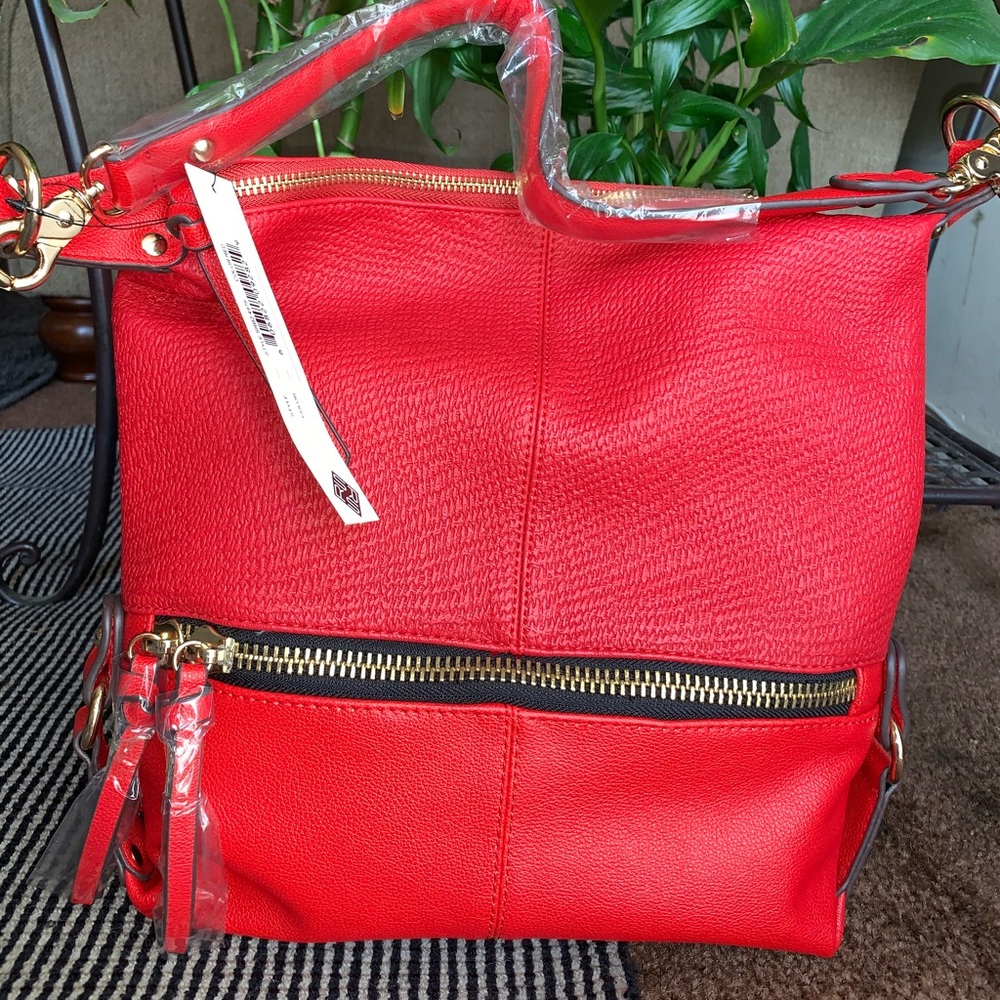 Sondra Roberts red bag